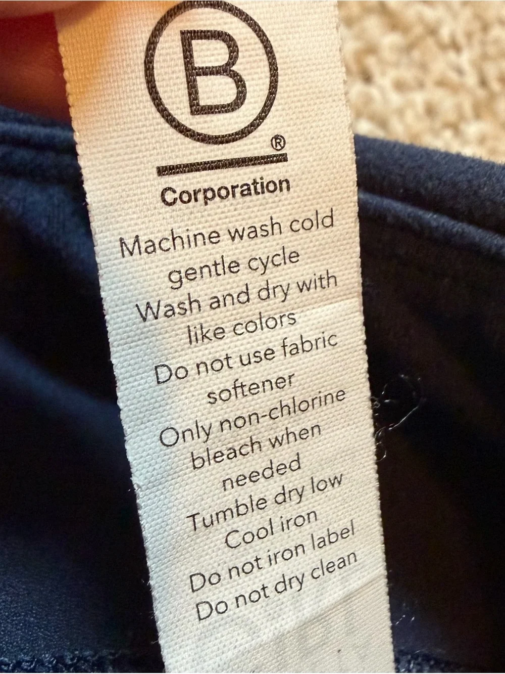 Athleta Girl Stash Your Treasures Tight Navy Blue Size XL/14 Activewear Leggings